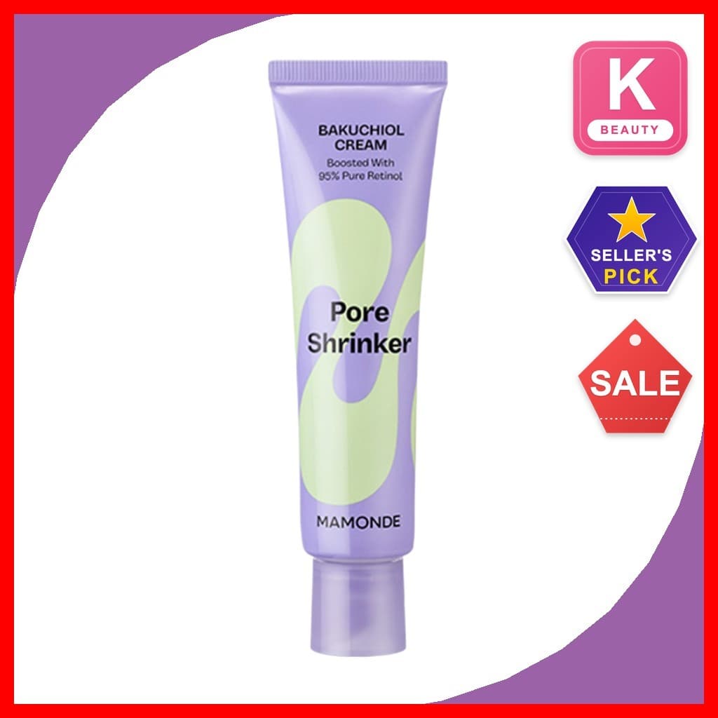 [Mamonde] Creme Bakuchiol Apertador De Poros 1 Unidade/Facial Coreano/Cuidados Com Textura Firmadora