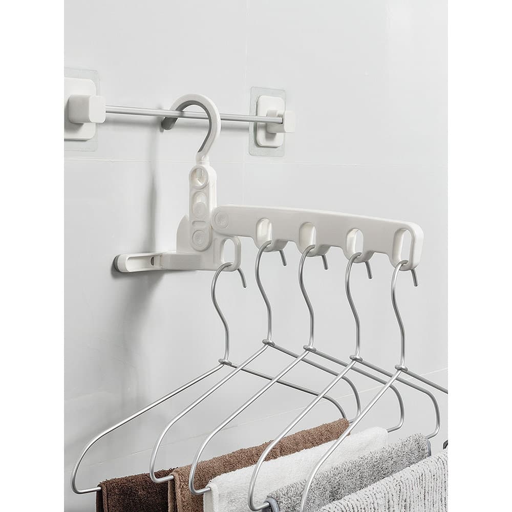 Rack de secagem dobrável viagem residência Hotel roupas secagem artefato rack dormitório portátil viagem interior cabide