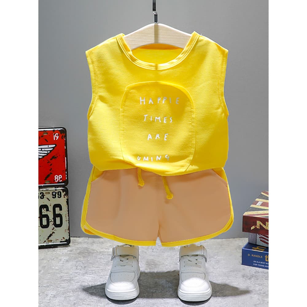 Bebê roupas de verão moda 2 crianças roupas meninos 3 bebê na moda crianças roupas um ano de idade meninos colete conjun