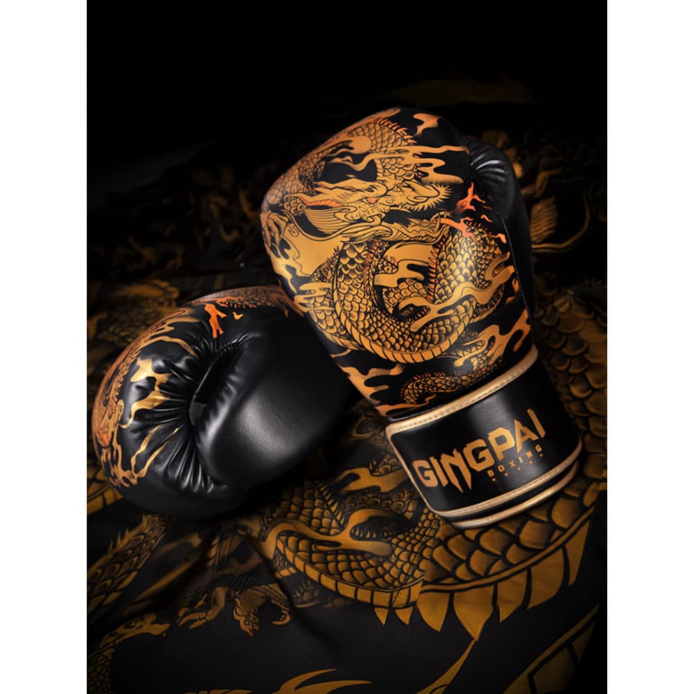 Caixa luvas de boxe adulto das mulheres dos homens treinamento profissional genuíno Sanda luta Muay Thai sacos de areia