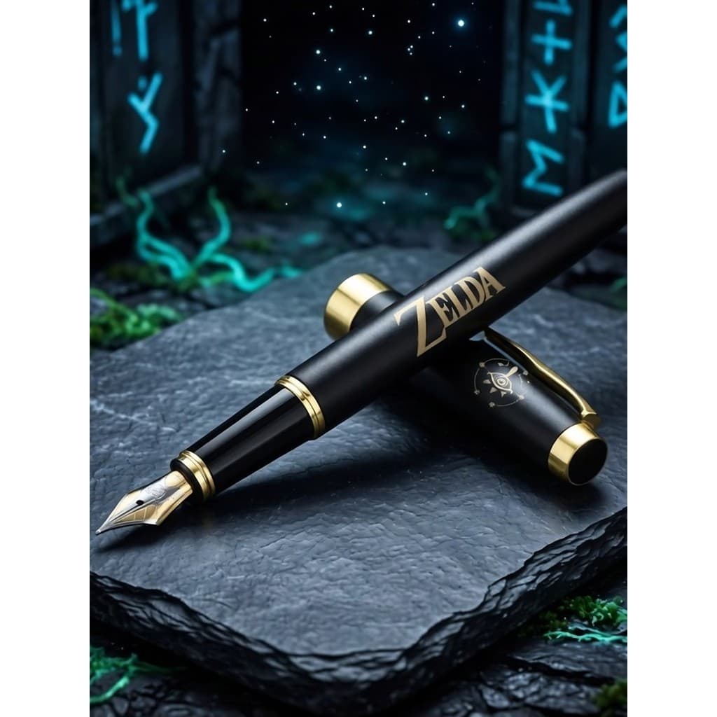 Caneta tinteiro The Legend of Zelda Breath of the Wild Kingdom Tears Jogo Periférico Estudante Papelaria Caneta tinteiro