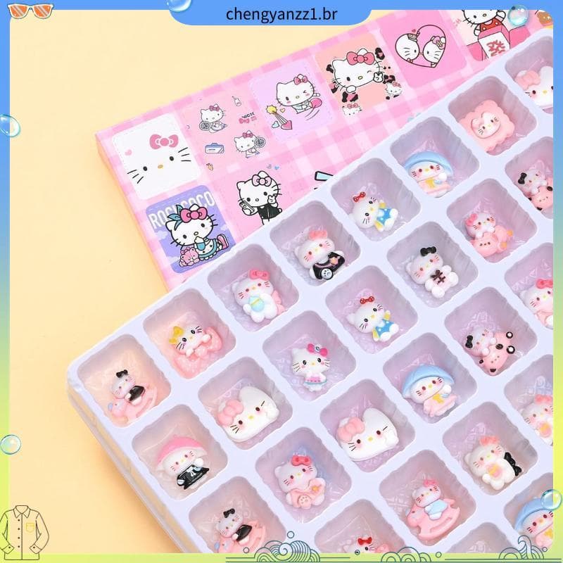 KT Cat 40 Pcs Boneca Caixa Misteriosa Brinquedo Nezha Dongle Crianças Presente Surpresa Selo Estudante Recompensa Pequen