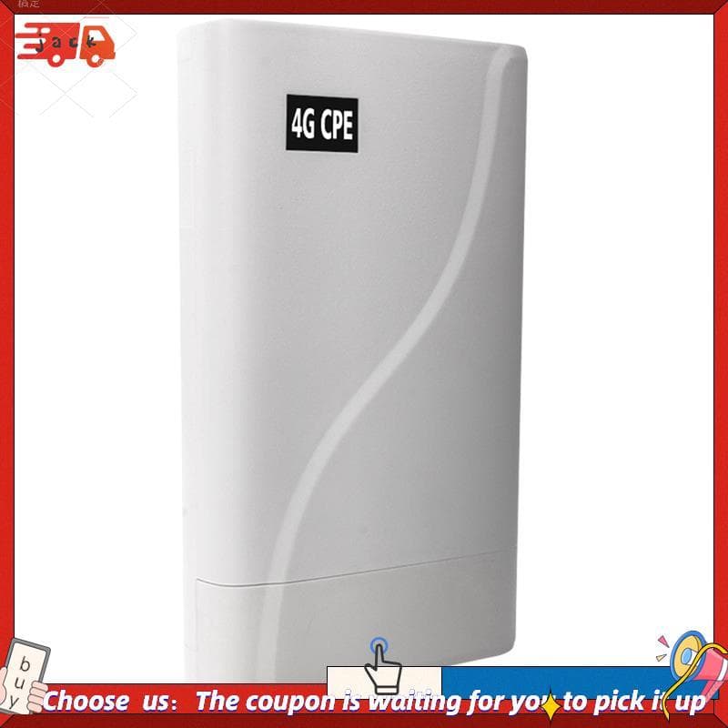 Roteador Wifi 4G CPE Externo À Prova D'água 300Mbps Sem Fio Para 4G Repetidor Alimentação POE Fácil Instalação Plugue Am