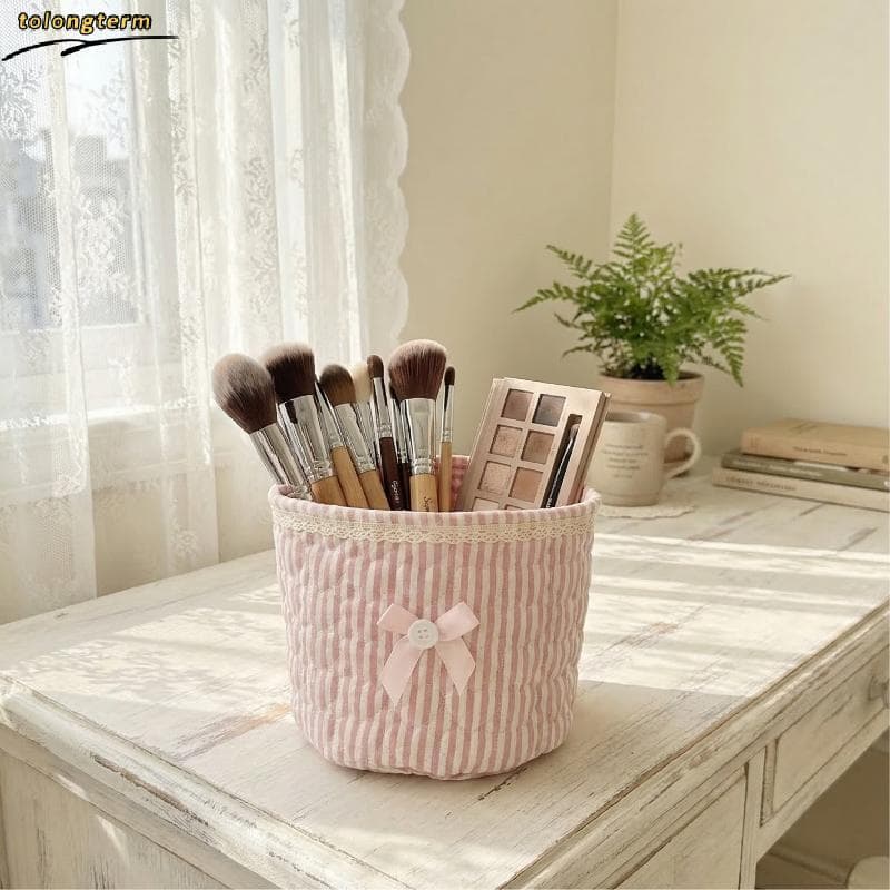 Cesta De Armazenamento De Mesa Em Forma De Arco Organizador Criativo Para Crianças Quarto Brinquedos Acessórios De Maqui