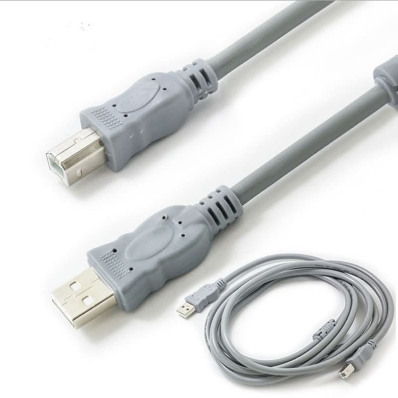 Cobre sem oxigênio 1.5m 3m 5m 10m Cabo de impressora USB Cabo de dados de conexão Universal Canon HP Epson
