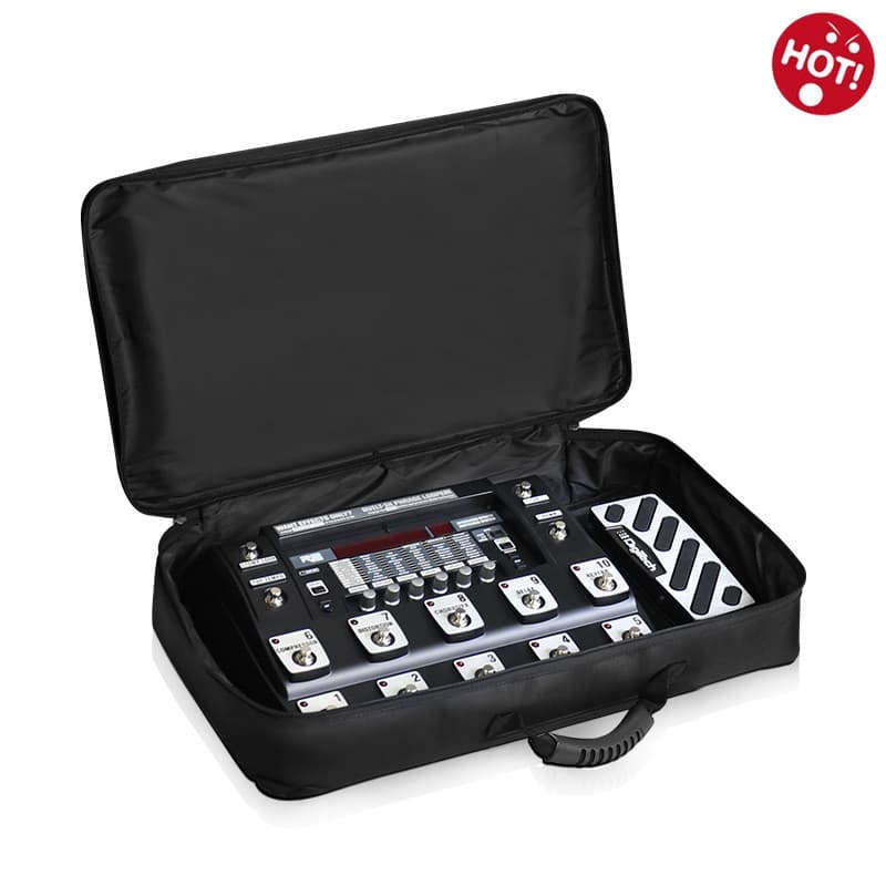 < TF > 1pc Caso Pedal De Efeitos De Guitarra Saco De Transporte 60x33x 10 Gig Para Guitarras Efeito Pedalboard Preto
