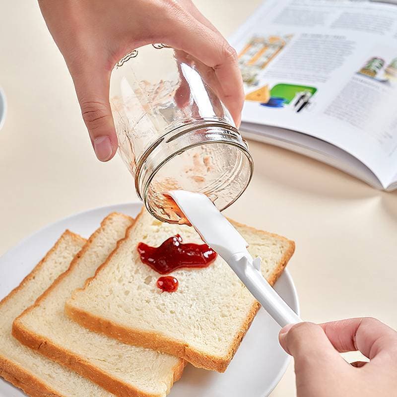 Hot > Mini Espátula De Cozinha De Silicone Creme Manteiga Bolo Mistura Raspador De Massa Escova Misturador De Se Encaixa