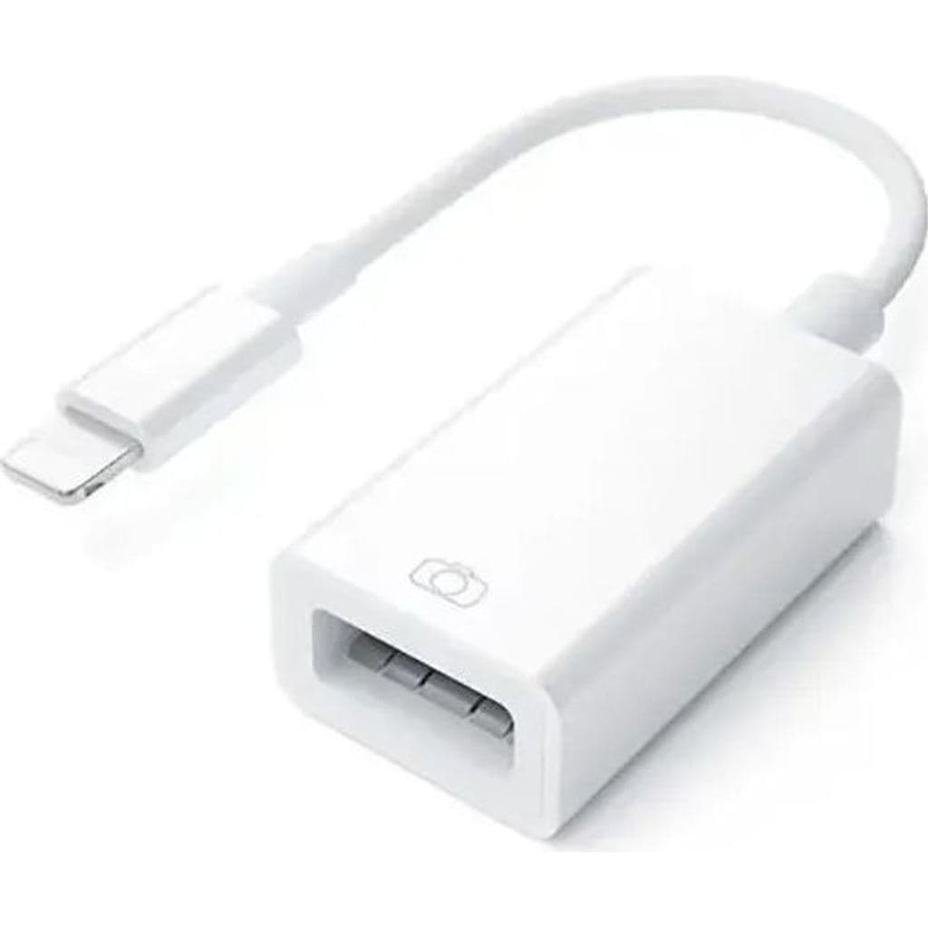 Adaptador OTG USB para Lightning 0158 Itblue tipo cabo femea pendrive para iPhone conector passar