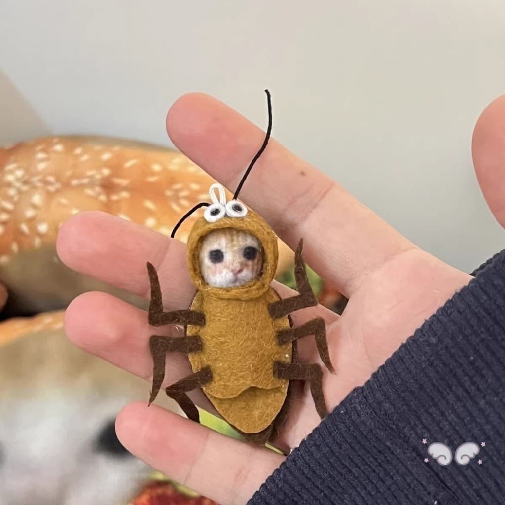 Chaveiro De Boneca Barata De Desenho Animado , Pacote De material , Pingente Criativo , Mochila , Acessórios De Decoraçã