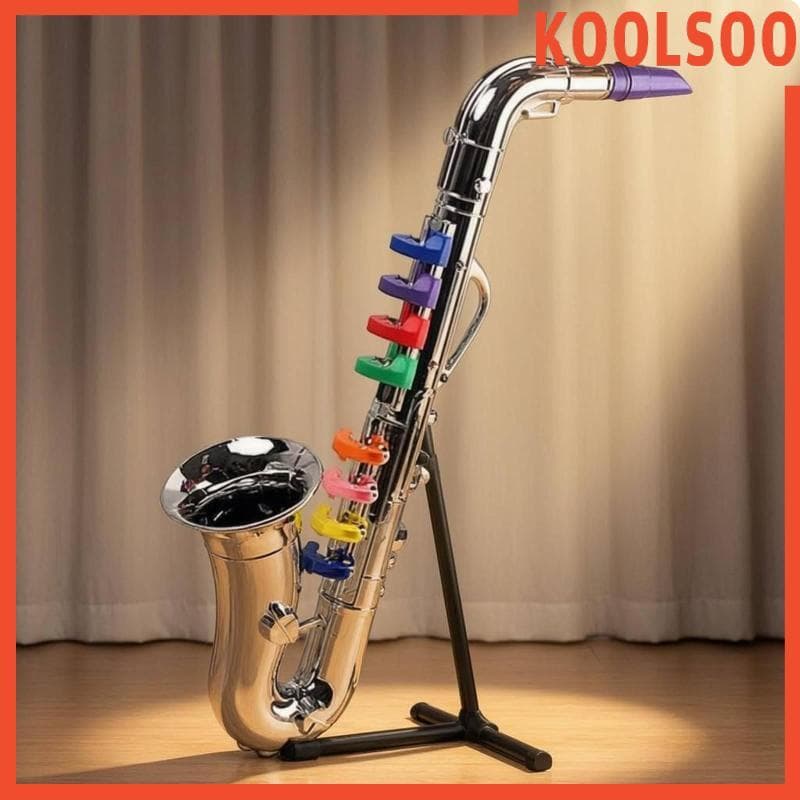 [Koolsoo] Buzina Musical Infantil , Saxofone Realista , Brinquedo , Instrumentos Musicais Para Performance E Acessório D