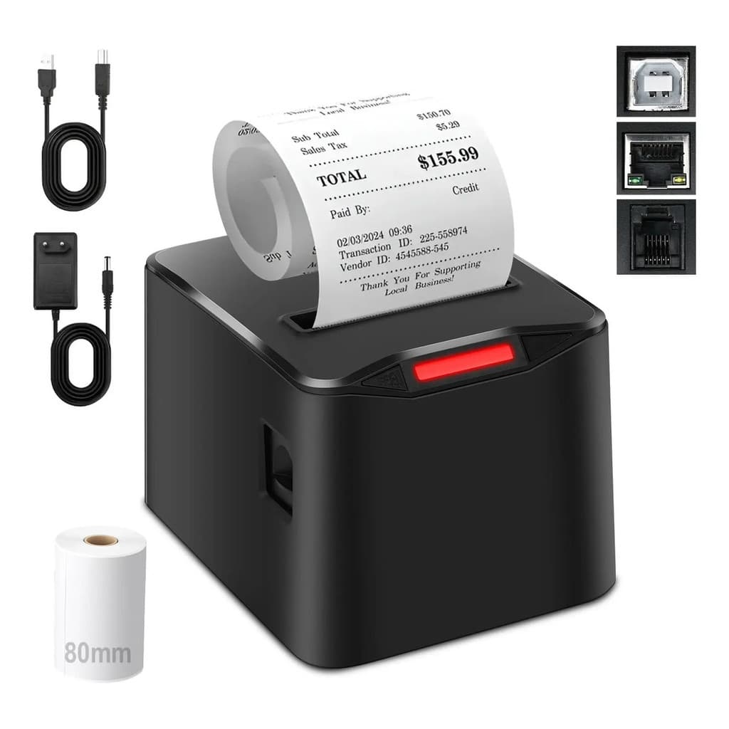 Impressora Térmica Não Fiscal 80mm Usb Rede C/guilhotina