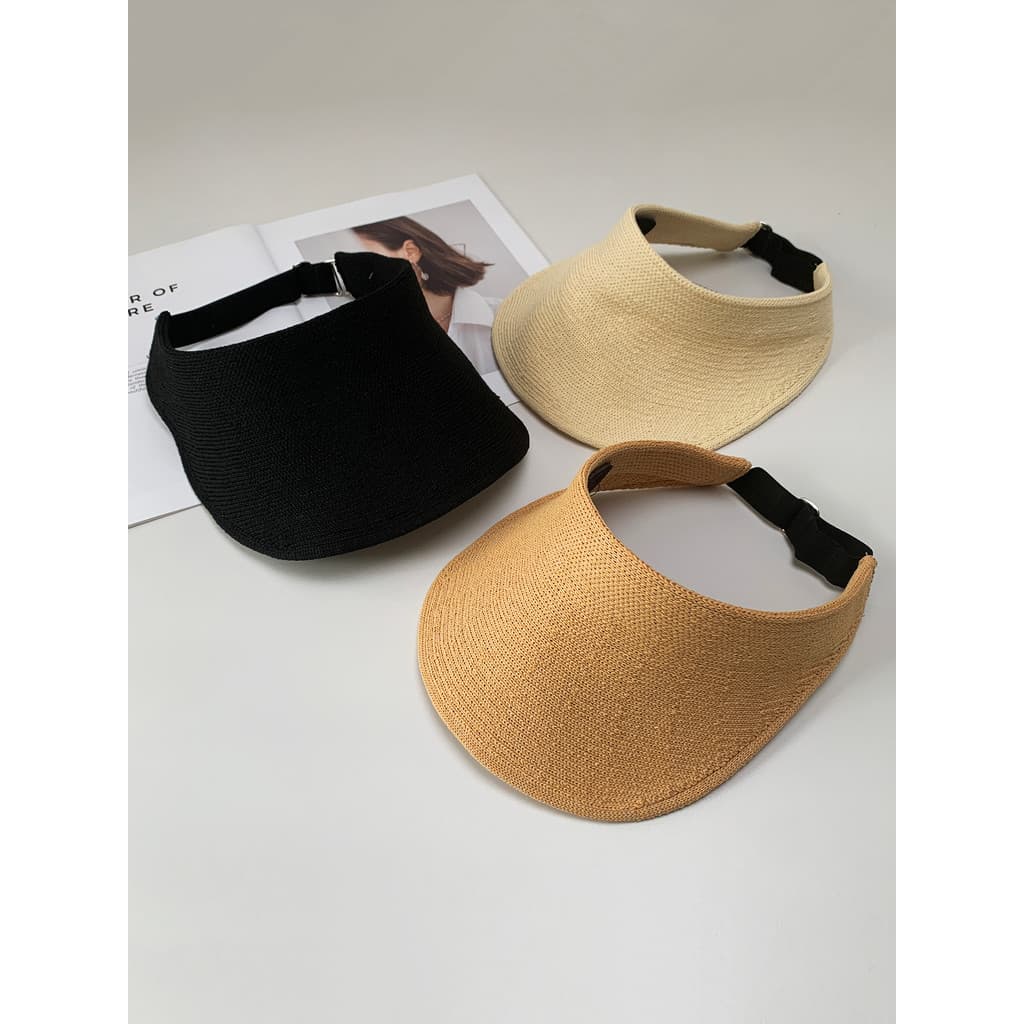 Chapéu de sol feminino verão novo estilo versão coreana tecido dobrável chapéu de sol viagem férias palha chapéu de sol