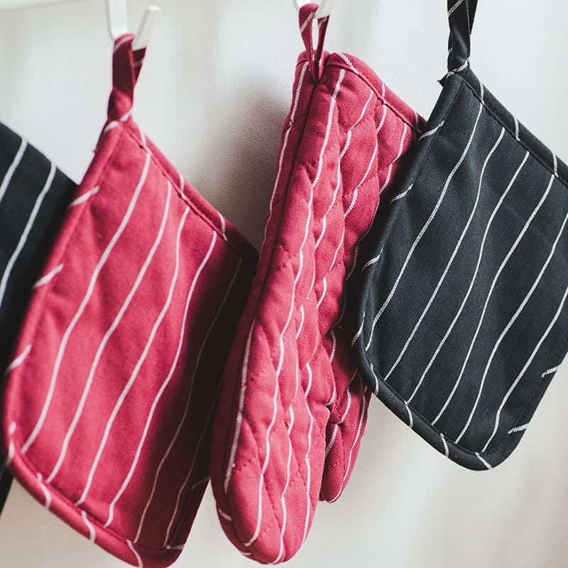 Luvas à prova de calor estilo japonês Luvas de forno Resistente a altas temperaturas Forno com isolamento térmico Luvas