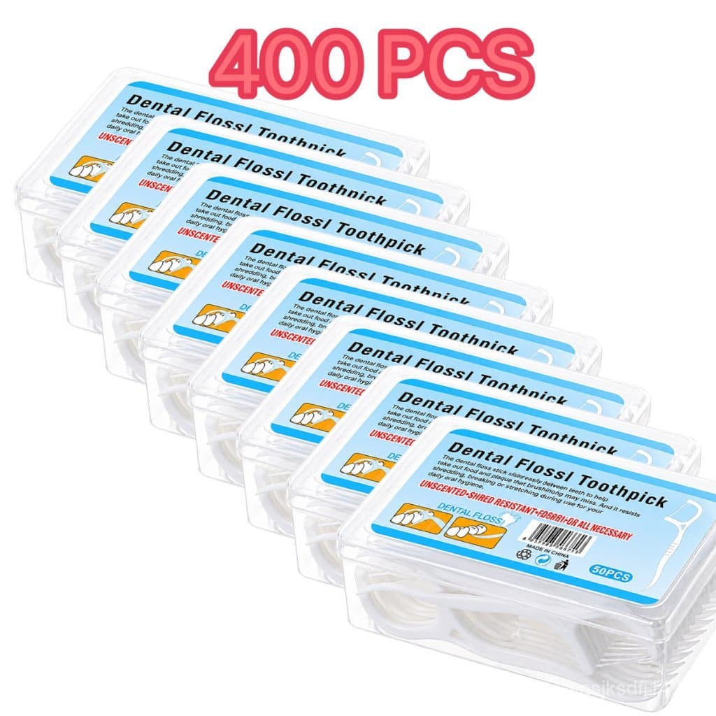 Fio Dental com Haste – Palito Dental para Higiene Bucal Diária