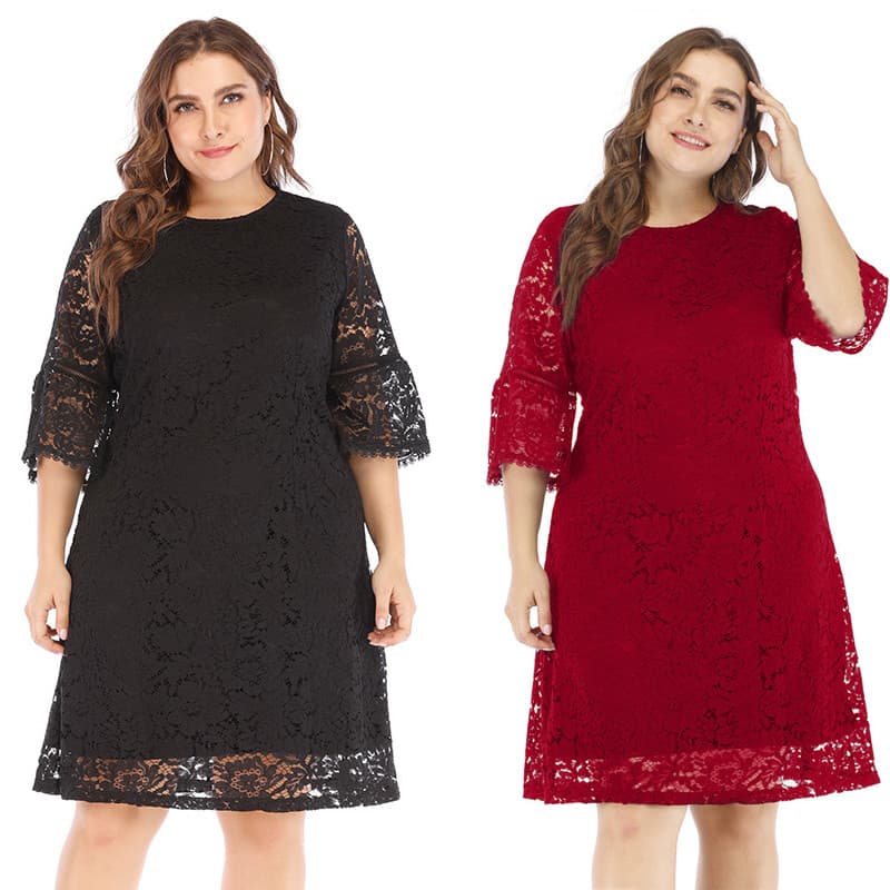 Vestido De Noite De Renda Festa Feminino Gordo 5XL