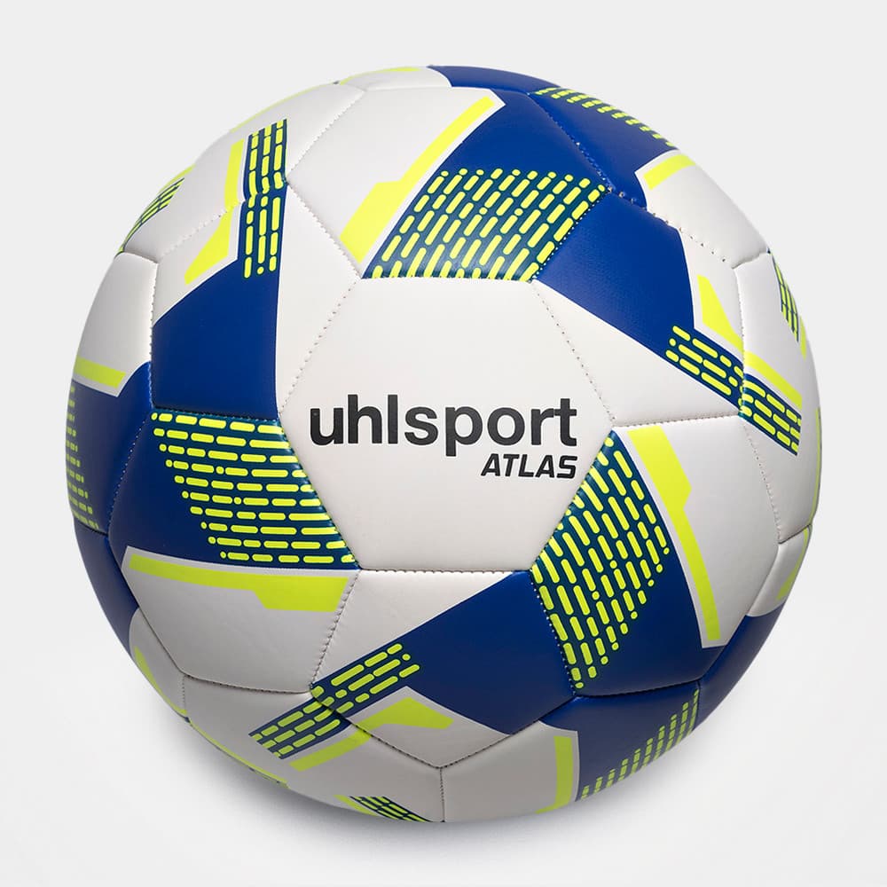 Bola Campo Uhlsport Atlas Azul Marinho e Amarelo