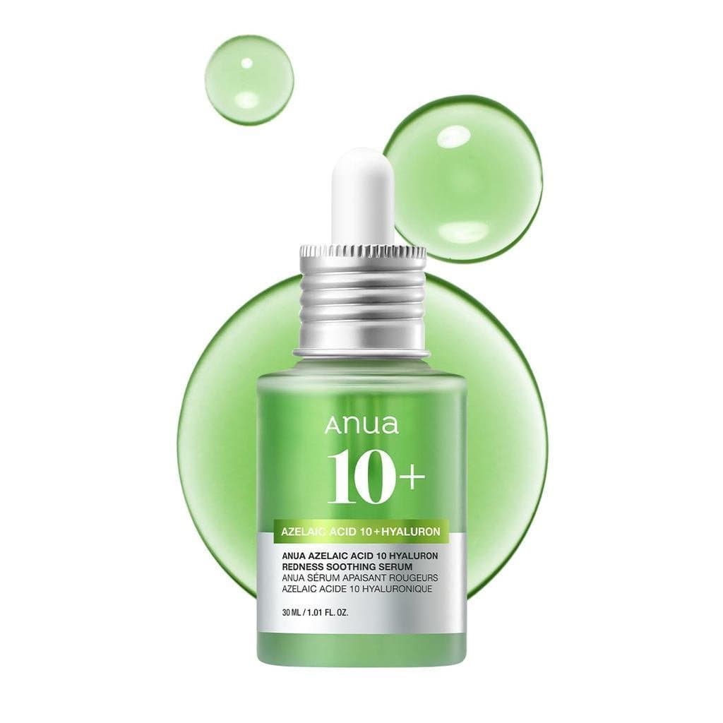 Anua 10 Sérum Calmante para Vermelhidão com Ácido Hialurônico, Sérum Facial para Pele Sensível, Contém Ácido Hialurônico