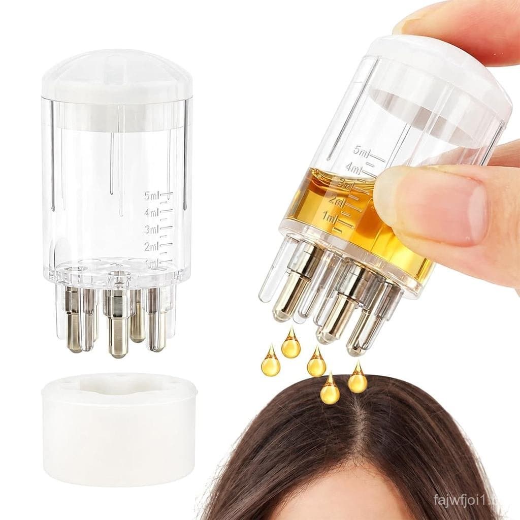 Massageador Aplicador de Óleo Capilar, Aplicador de Sérum Capilar para Homens e Mulheres JASU