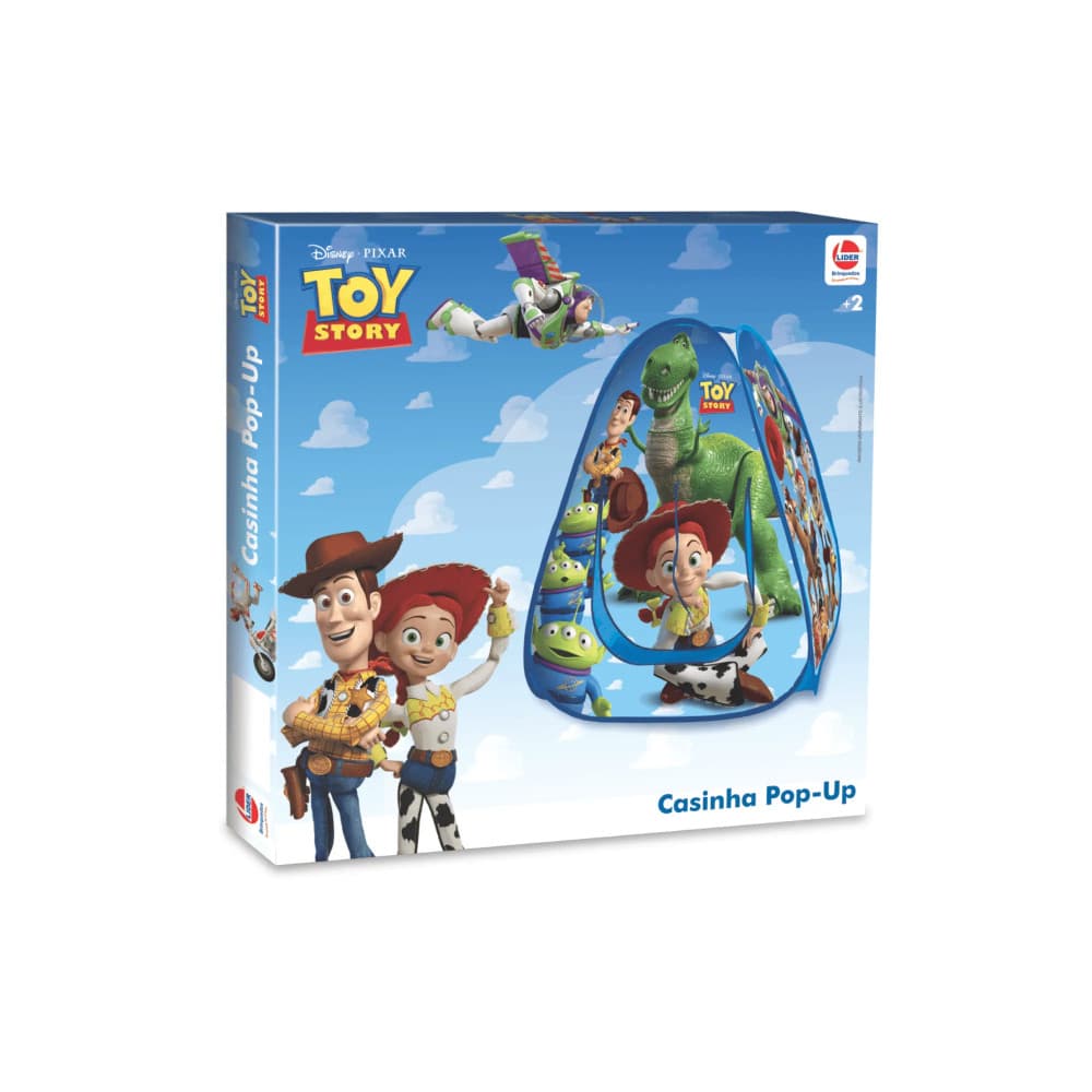 Casinha Pop Up Toy Story Infantil - Barraca Dobrável - Oficial Líder Brinquedos