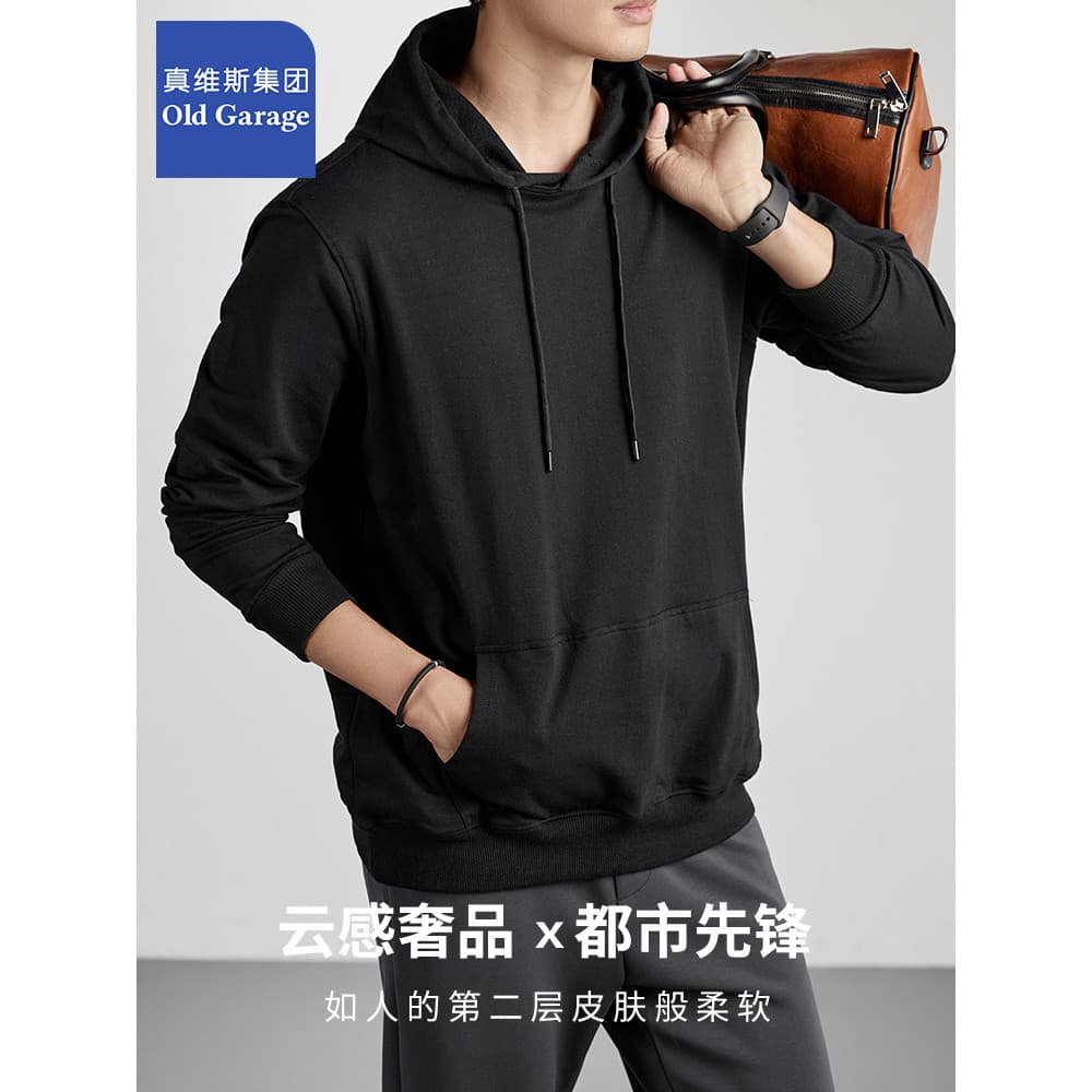 Zhenweisi grupo forro de lã engrossado moletom com capuz masculino outono inverno solto topo Street Wear juventude camis