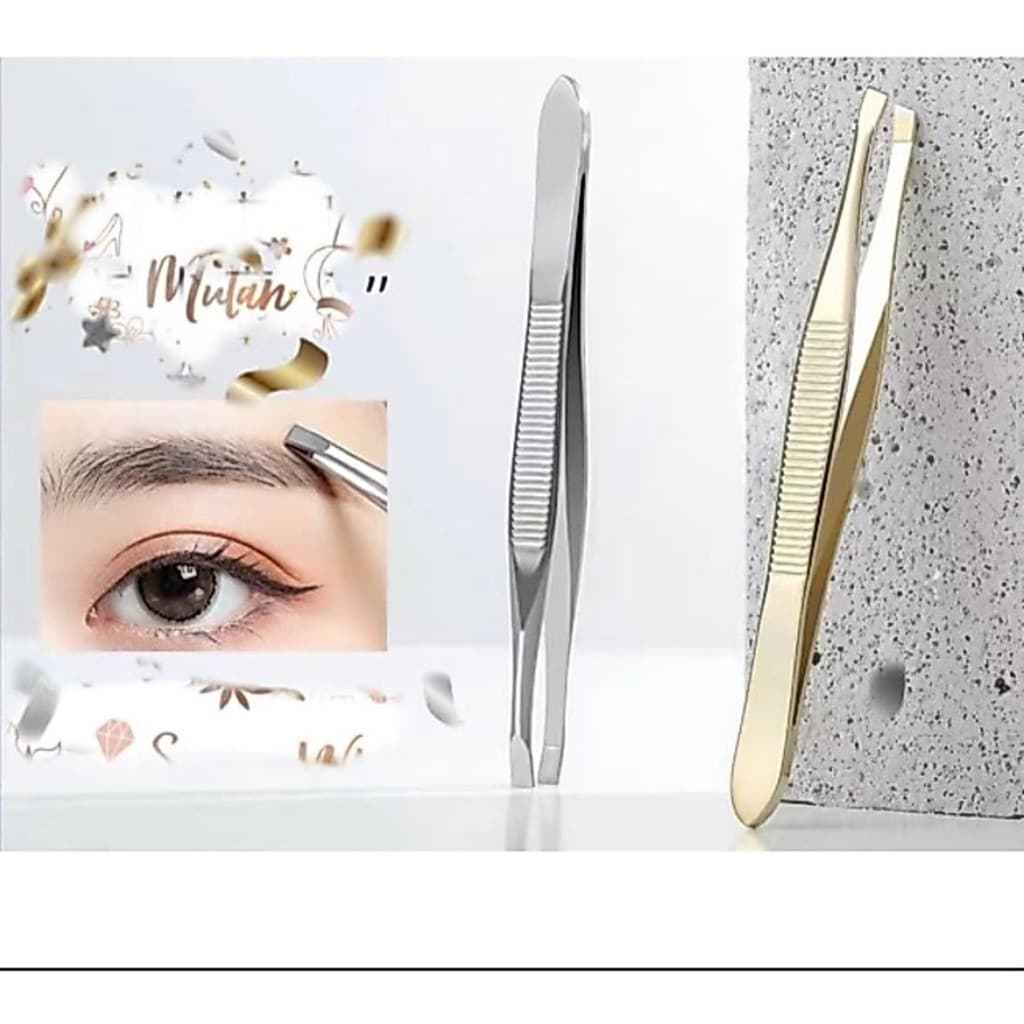 Pinça Profissional De Sobrancelhas e Clipe Utensílio De Maquilhagem e Beleza qualidade boa