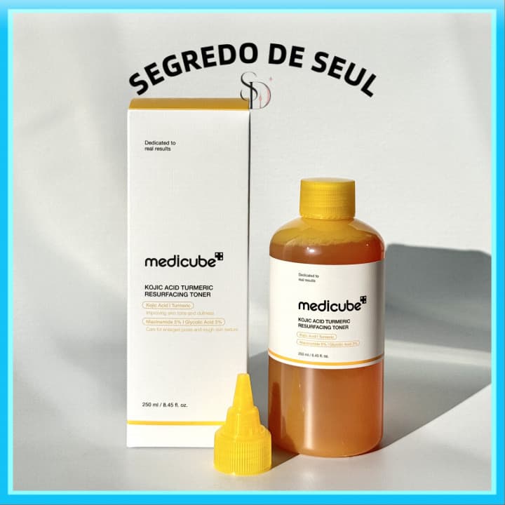 [NEW] MEDICUBE Kojic Acid Turmeric Resurfacing Toner, 250ml