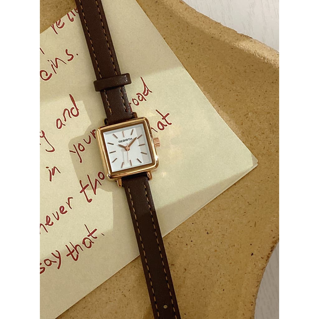 relogio feminino pequeno delicado relogio feminino luxo Relógio feminino luz luxo nicho feminino simples cinto Design qu