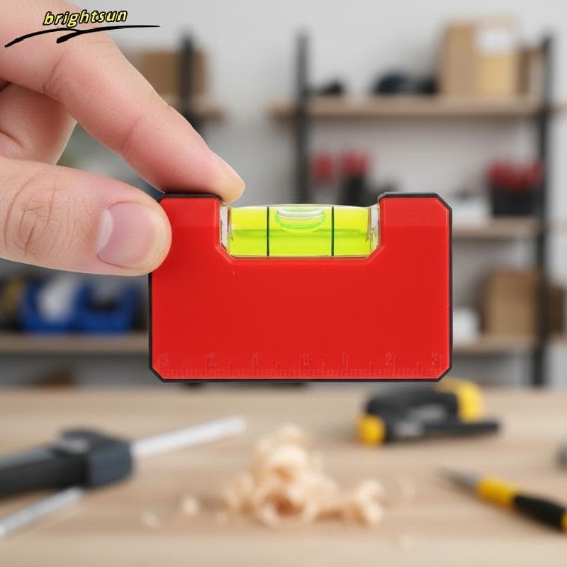 Mini Nível Poeta Magnético Horizontal Nivelador Carpintaria Portátil Bolhas Régua Ferramentas De Inspeção De