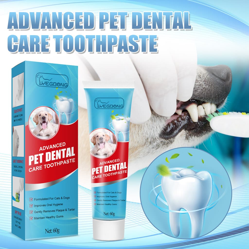 [2026NOVO] Alta qualidade ao menor preçoYegbong Pasta de dente para animais de estimação Cão Hálito fresco Limpeza de tá