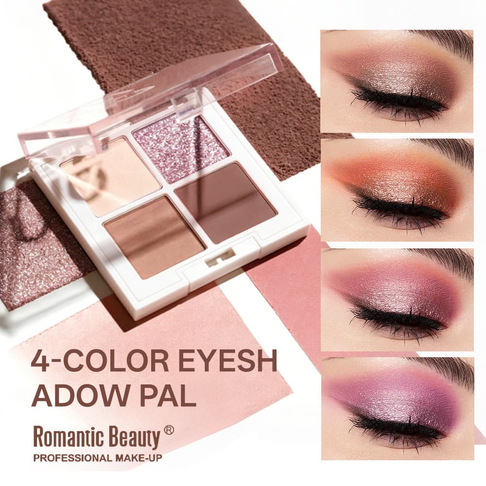 Paleta de sombras Pearl, paleta de cores, maquiagem para comércio exterior, multi-paleta para iniciantes em beleza, somb