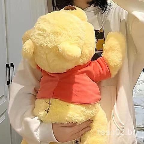 Ursinho Pooh brinquedo de pelúcia boneca infantil presente de aniversário XNA9