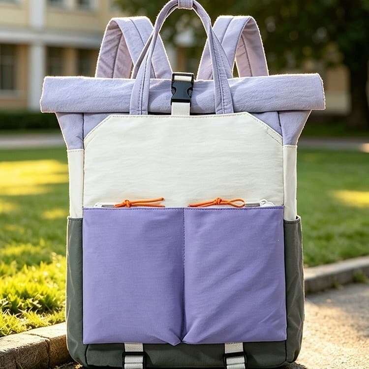 Capacidade multifuncional resistente ao desgaste à prova d'água mãe bebê mochila grande feminina ata