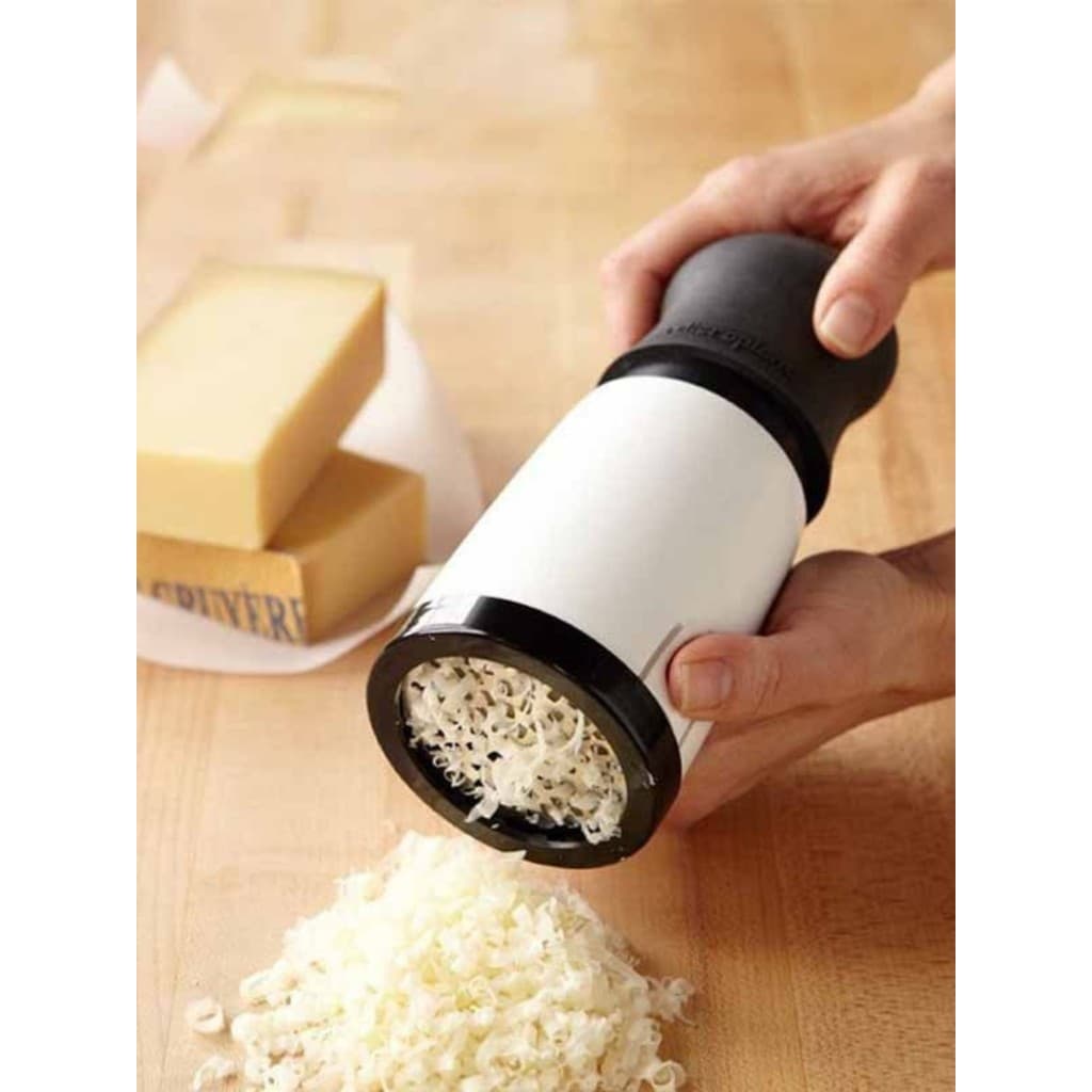Ralador de queijo em aço inoxidável, triturador de queijo, ferramenta de cozimento, moedor de queijo
