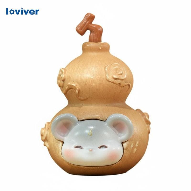 Estatueta De Resina Cabaça Do Zodíaco Decoração Animal Para Painel Carro Mesa De Escritório Prateleira Casa Ornamento Da