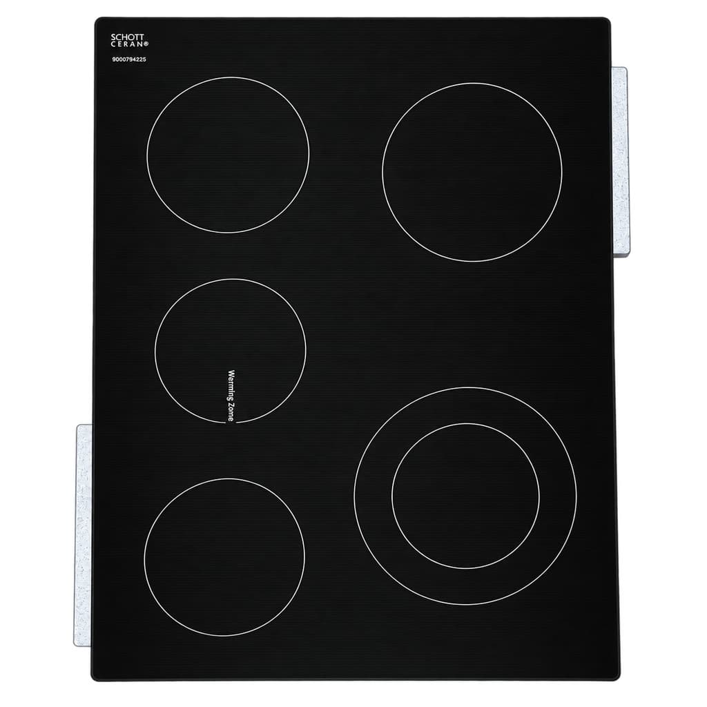 Chapa Vidro Vitrocerâmico Cooktop 5 Bocas Schott Ceran