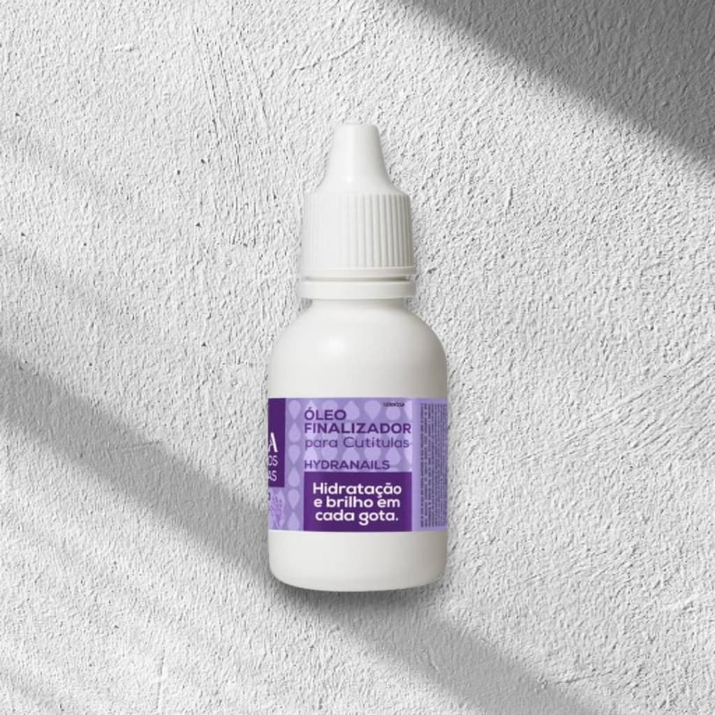 CORA - Cuidados Especiais em Gotas - Óleo Finalizador de Cutículas - Lavanda - 20ml