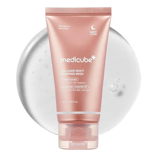 Medicube Night Colágeno Hidrolisado Para Pele Brilhante 75ml Momento De Aplicação Noite