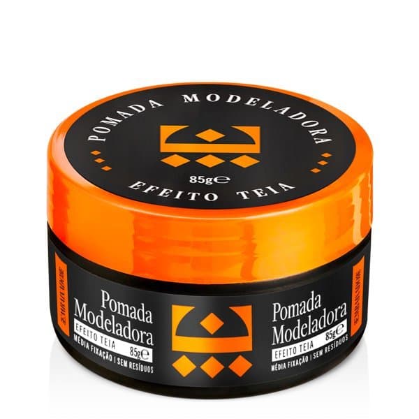 Pomada Modeladora Embaixador EFEITO TEIA 85g | Média Fixação e Textura | Look Natural | Sem Resíduos