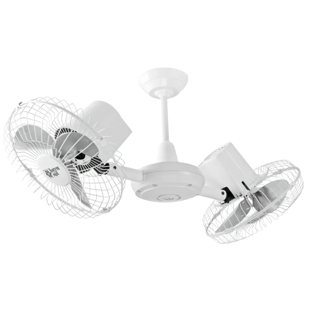 Ventilador Teto Duplo Gemini Branco 220v