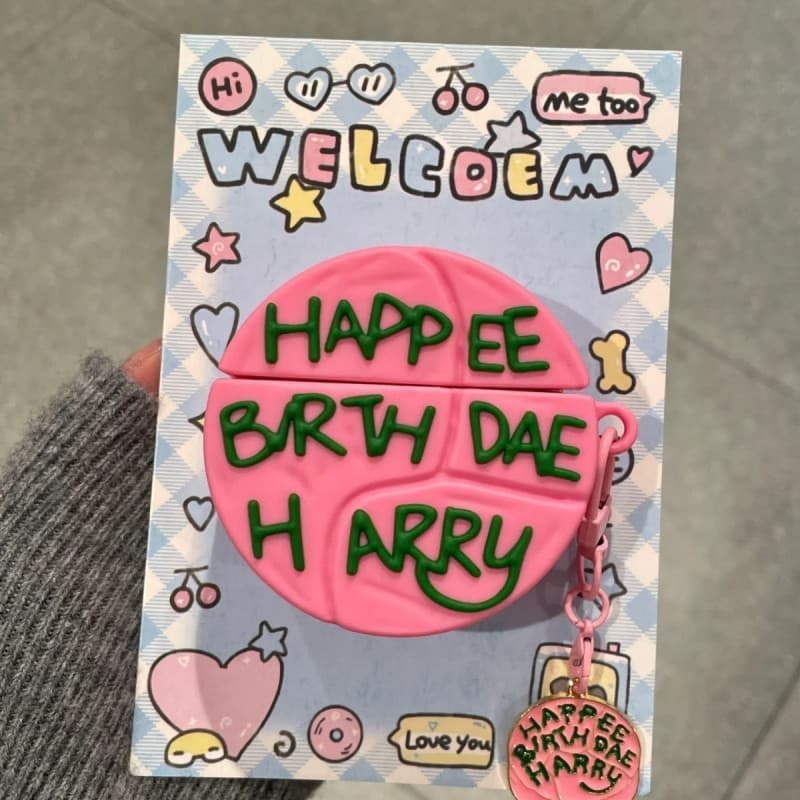 Capa Protetora para Fones de Ouvido Harry Potter Cake, Capa Protetora para Fones de Ouvido Sem Fio Bluetooth AirPods Pro