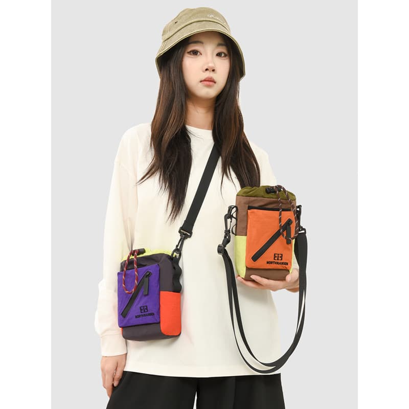 Saco pequeno meninas verão novo estilo saco do mensageiro leve náilon à prova dwaterproof água All-Match Casual esportes