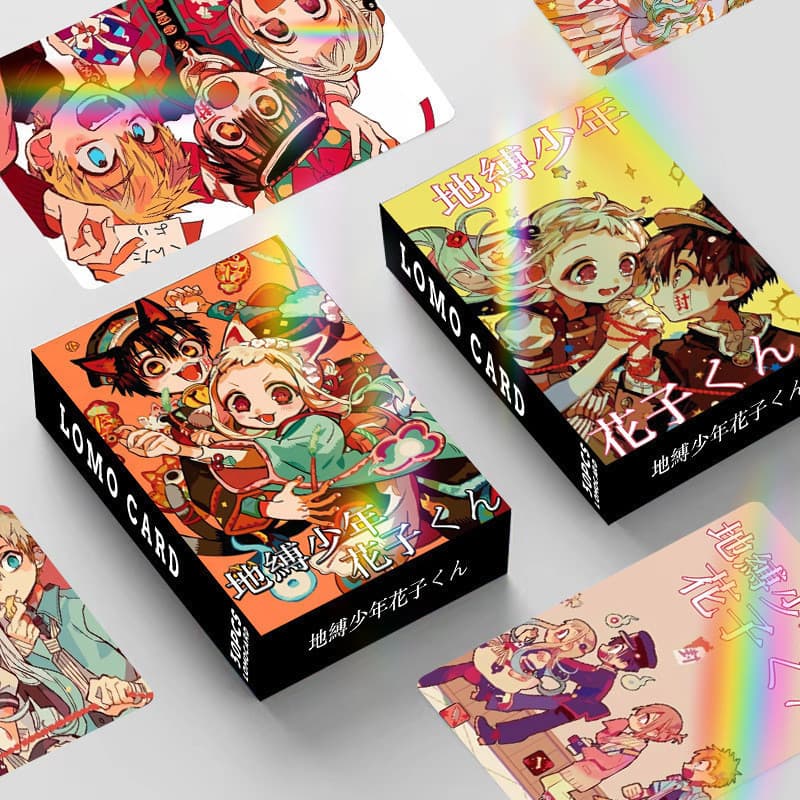 Yugi Amane Hanako-kun Lomo Card Flash Fotocard Laser De Alta Qualidade 30pcs/box