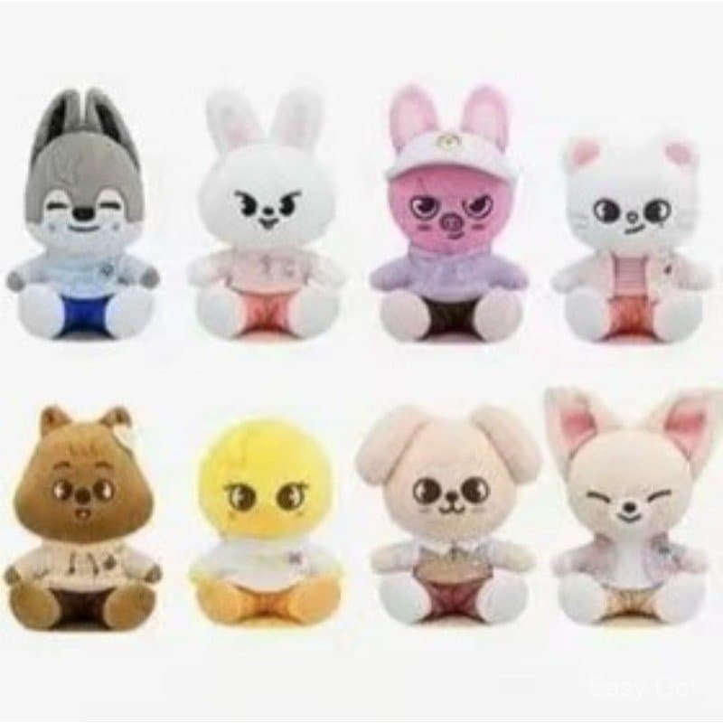 Kpop Idol Stray Kids Boneca De Pelúcia Zootopia Ímã Brinquedos Bangchan Changbin