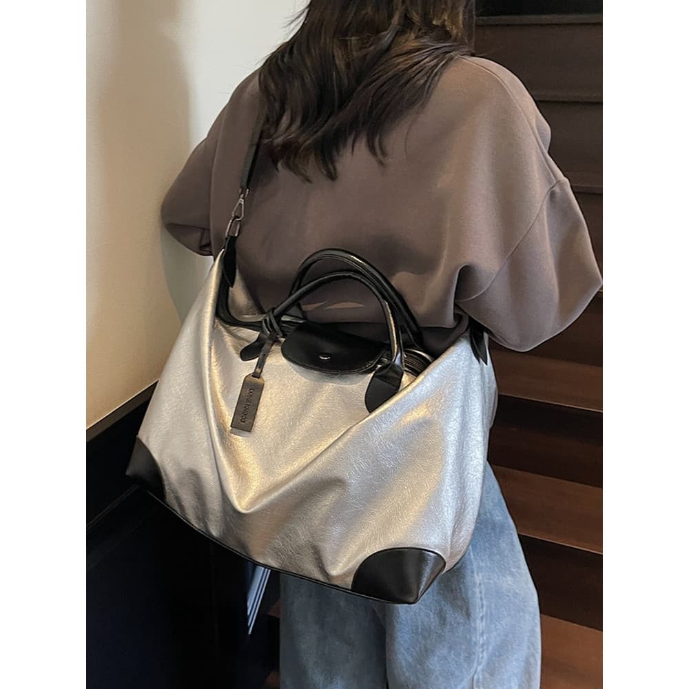 Bolsa de viagem de curta distância feminina leve bolsa de armazenamento bolsa de viagem de grande capacidade bolsa de gi