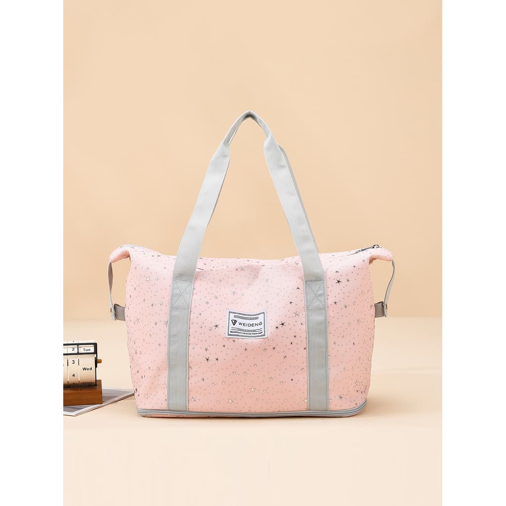 Moda bolsa de viagem de grande capacidade feminina leve estudante viagem de negócios de curta distância bolsa de embarqu