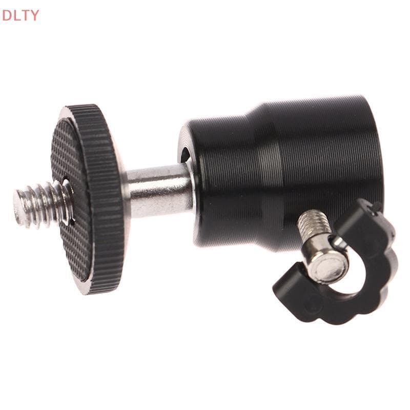 DL Tripé Para Câmera Com Luz LED Flash Braet Holder Mount 1/4 Adaptador De Sapata Berço Bola Cabeça TY