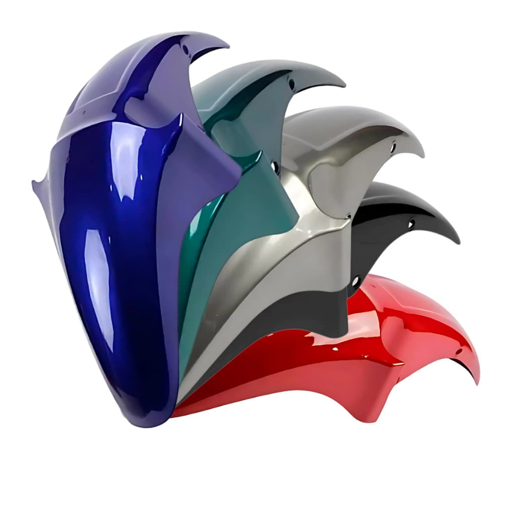 Paralama Dianteiro Titan 150 2004 2005 2006 2007 2008 Verde Azul Vermelho Prata Preto Com Brilho Envernizado