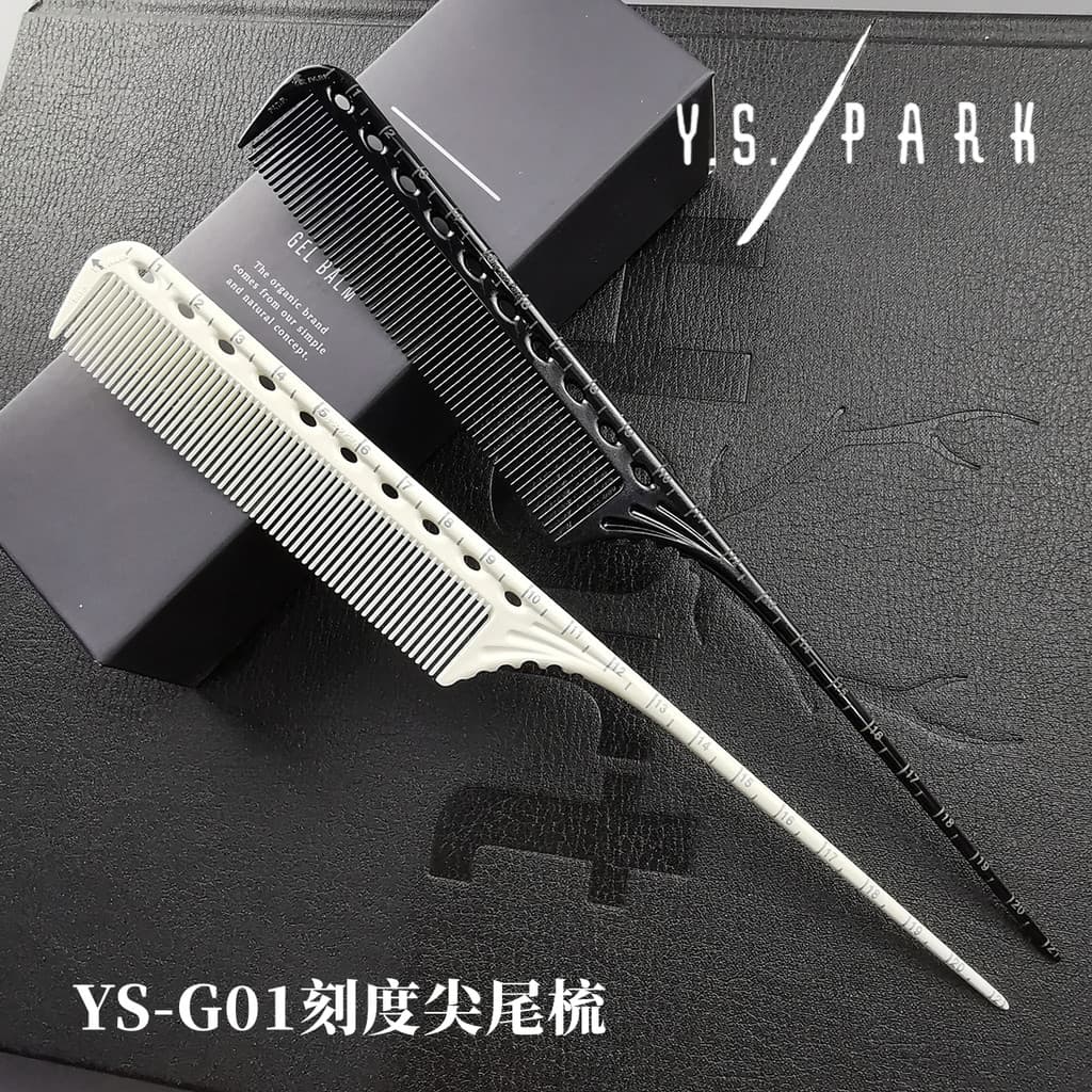 Japão importado ys YSPARK escala clássica G01 pente de cauda pontiaguda técnico de salão de beleza especial colheita pen