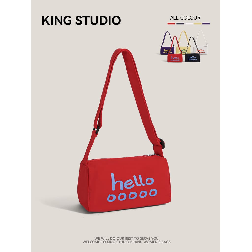 bolsa transversal feminino Bolsa Carta bolsa de lona feminina 2026 novo estilo moda coreano travesseiro saco Casual gran