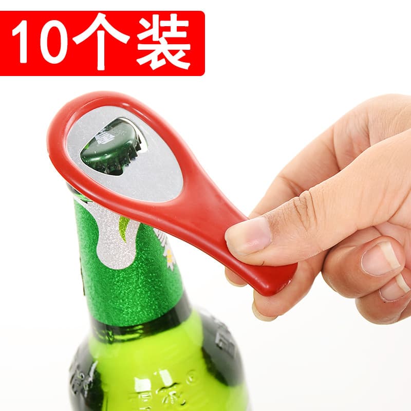 10 pçs criativo simples plástico saca-rolhas vinho saca-rolhas cerveja Starter abridor de vinho saca-rolhas
